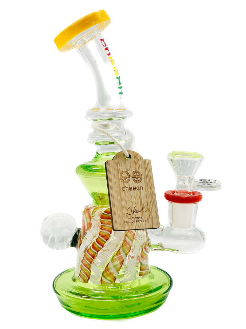 Cheech Glass 9'' MULTI COLOUR DAP RIG bong