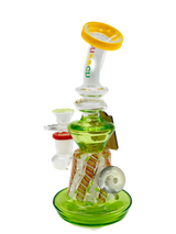 Cheech Glass 9'' MULTI COLOUR DAP RIG bong