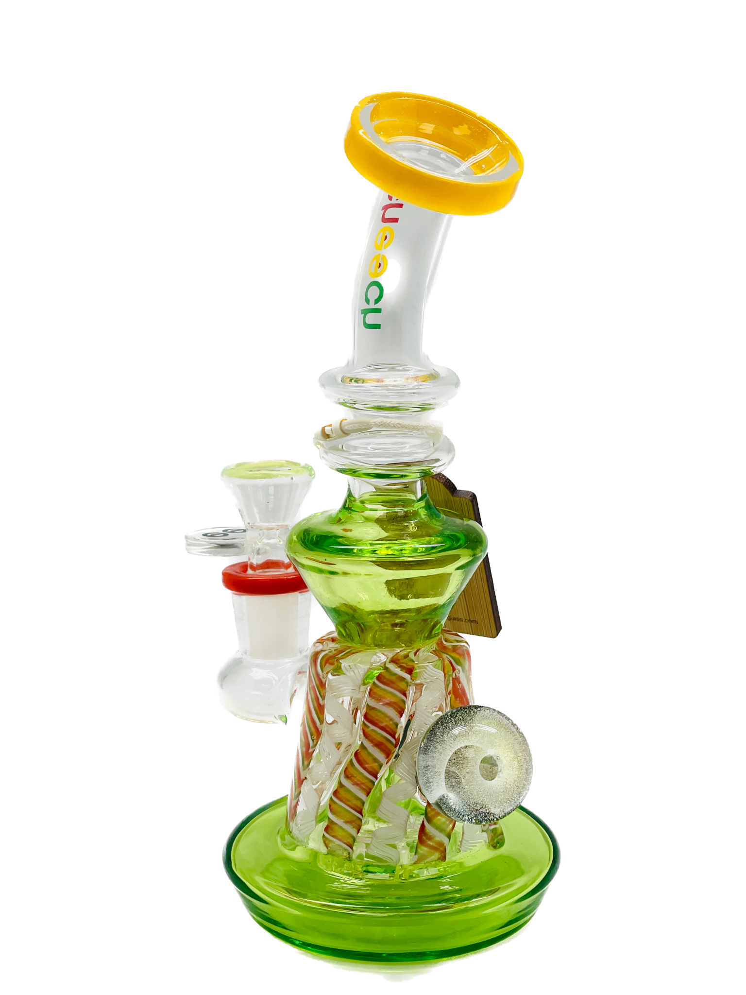 Cheech Glass 9'' MULTI COLOUR DAP RIG bong