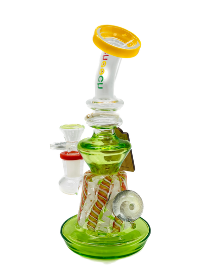 Cheech Glass 9'' MULTI COLOUR DAP RIG