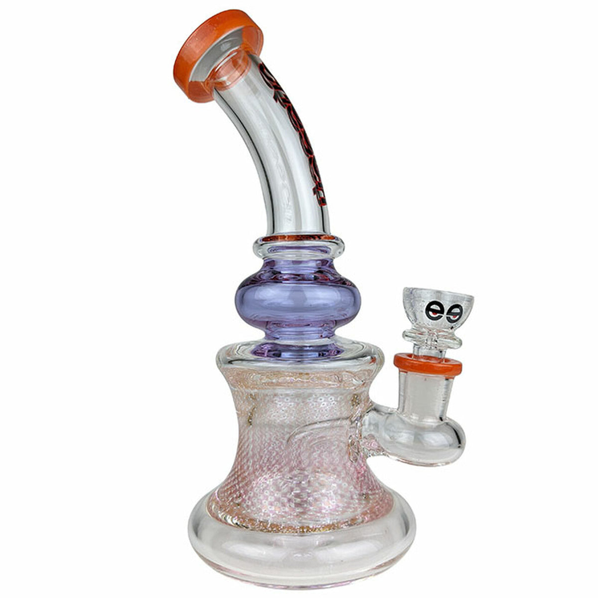 Cheech Glass Showerhead Dot Water Pipe - 8" bong