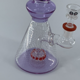 Cheech Glass Showerhead Dot Water Pipe (9") bong