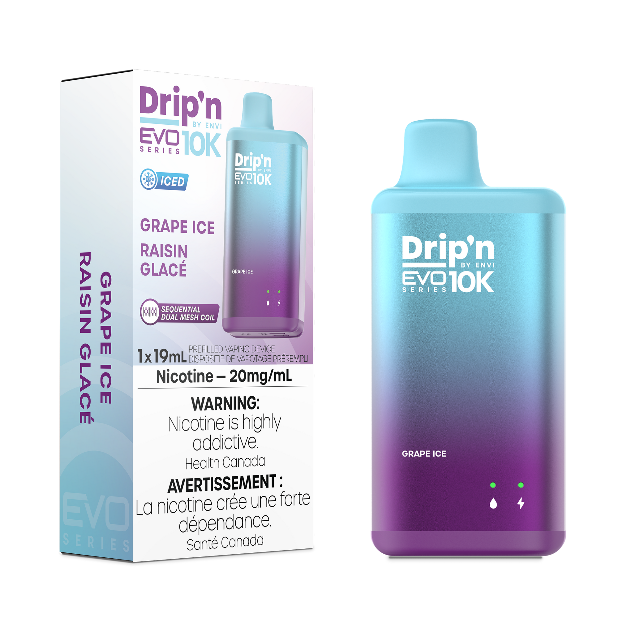 Drip'n by Envi 10000 Disposable Vape (20mg)