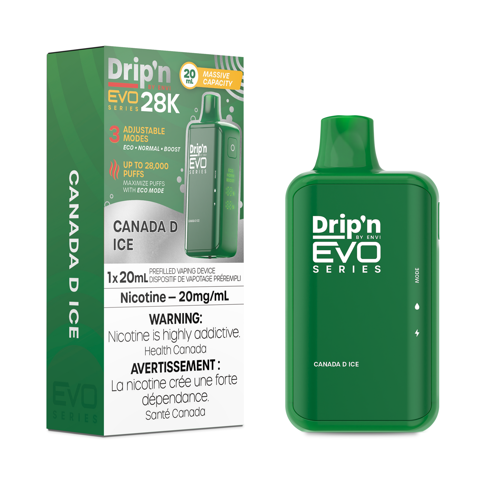 Drip'n EVO by Envi 28000 Disposable Vape (20mg)