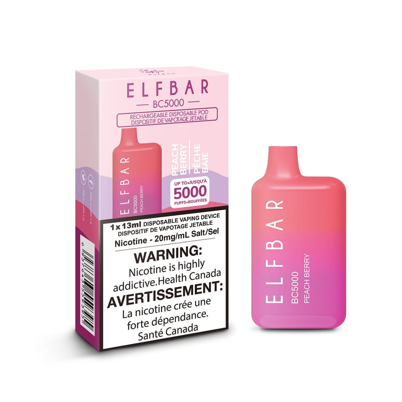 Elf Bar BC5000 Disposable Vape (20mg)