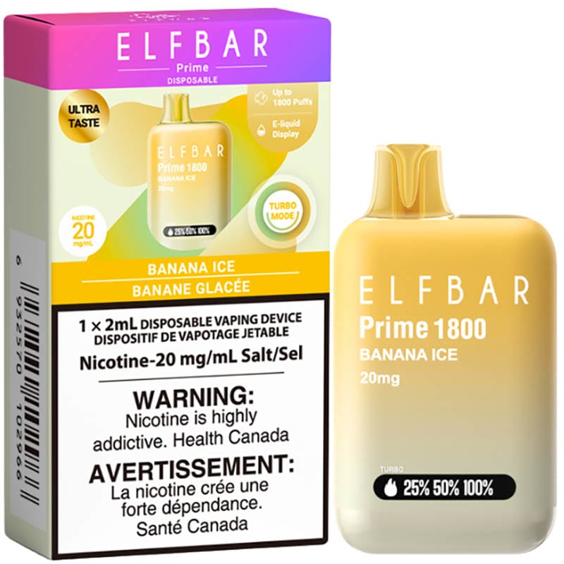 Elf Bar Prime 1800 Disposable Vape 20mg