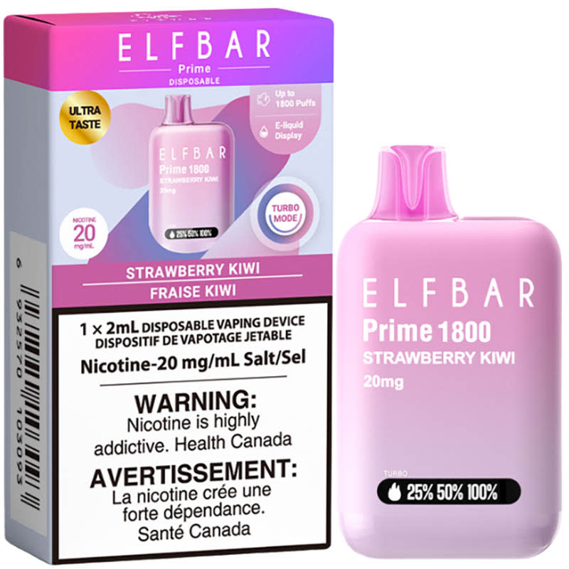 Elf Bar Prime 1800 Disposable Vape 20mg