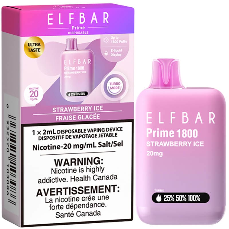 Elf Bar Prime 1800 Disposable Vape 20mg