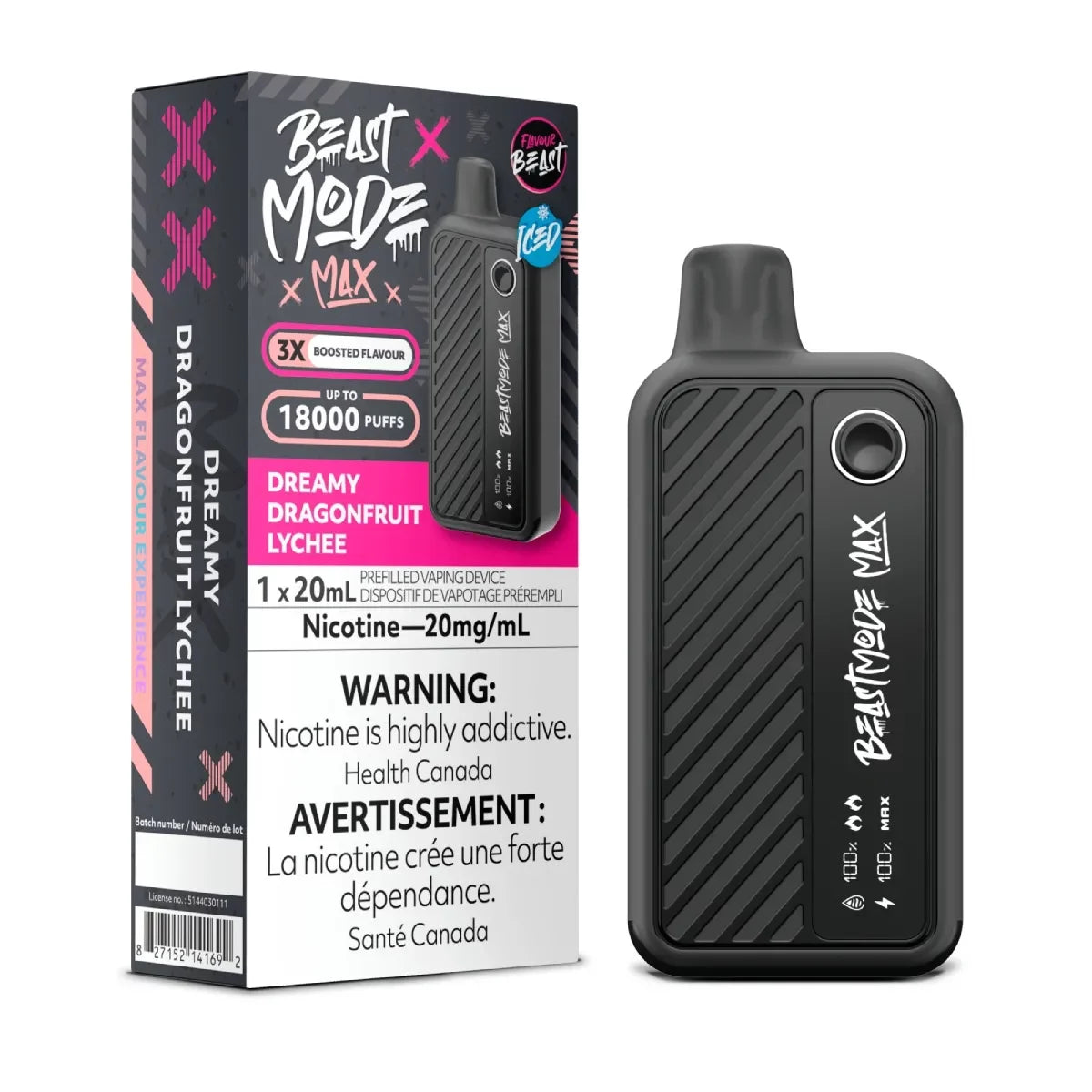 Flavour Beast Beast Mode Max Disposable 18000 [20mg]