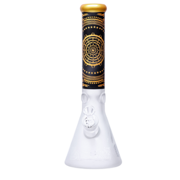 OG Original 14" 7mm Sandblasted Beaker Bong bong
