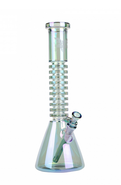 Red Eye Tek 15" Tall Metallic Terminator Finish Radiation Beaker Tube Bong