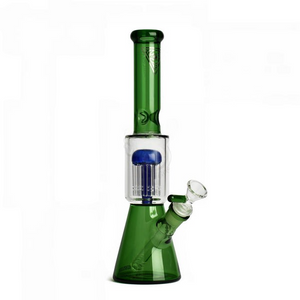 Red Eye Glass 11" Dual Chamber Beaker