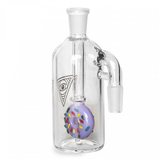 Red Eye Glass 14mm 90 Degree Donut Ash Catcher