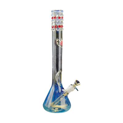 Red Eye Glass 16" Six Ring Beaker Tube