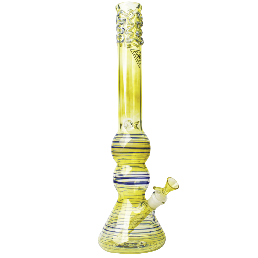 Red Eye Glass 17" Cleopatra Beaker Bong