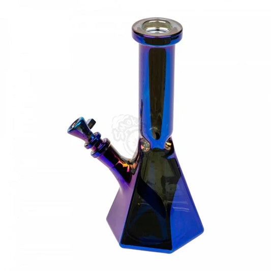 Red Eye Tek 12" Terminator Finish Hex Base Beaker bong