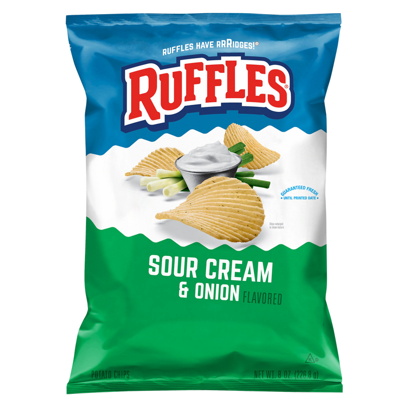 Ruffles 200g snack