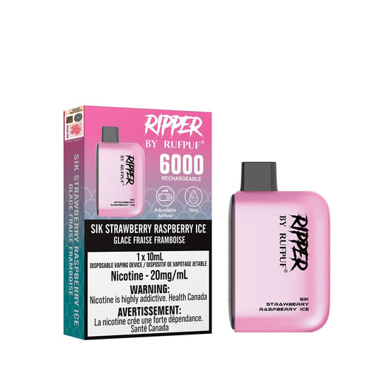 RufPuf Ripper 6000 Disposable Vape (20mg)