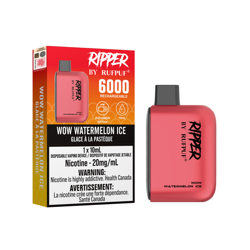 RufPuf Ripper 6000 Disposable Vape (20mg)