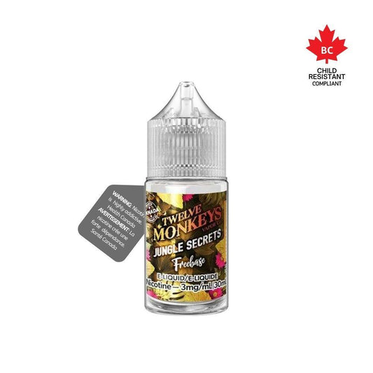 Twelve Monkeys Freebase E-Juice [3 mg]
