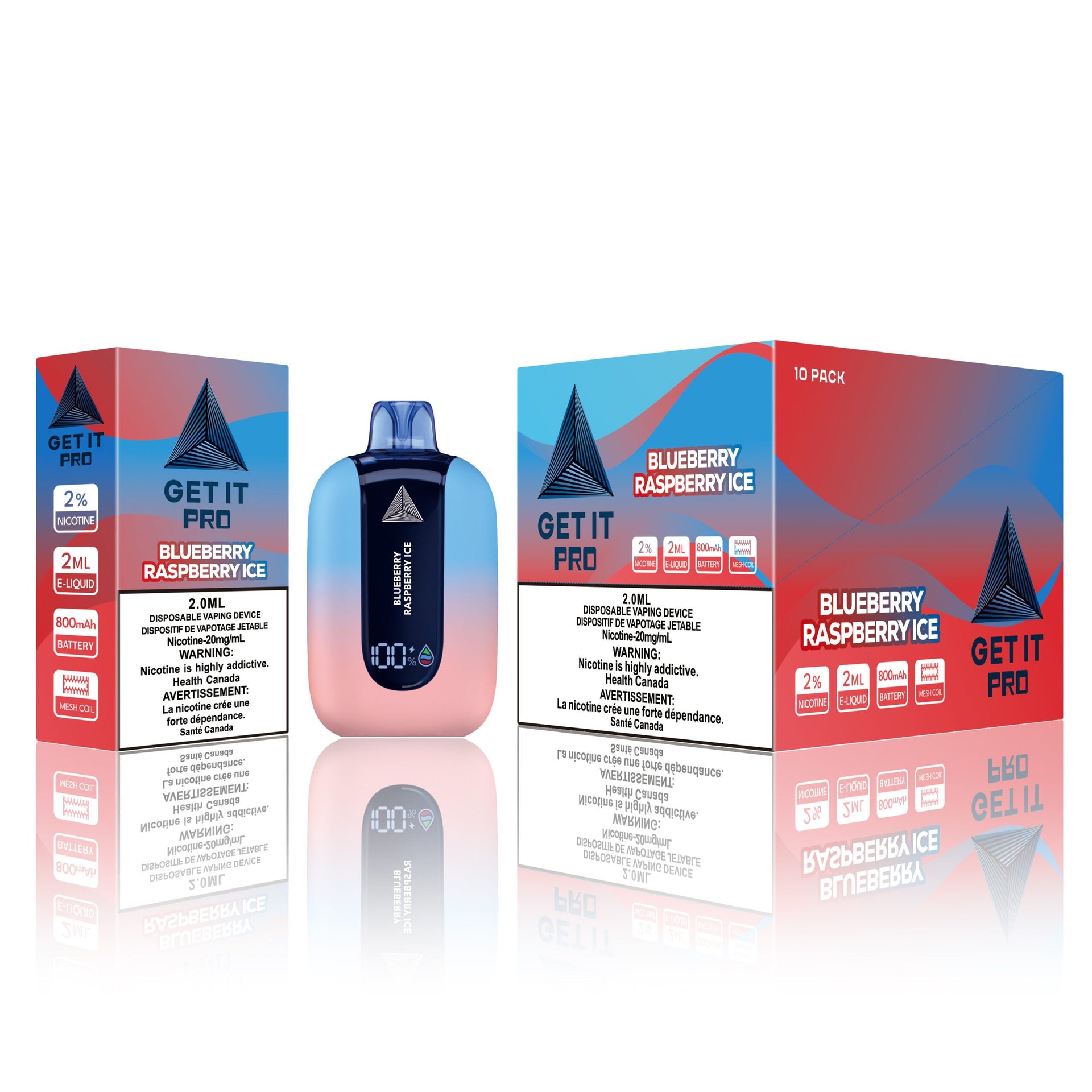 Vfeel Get IT Pro 15K 20mg Intense disposable vape