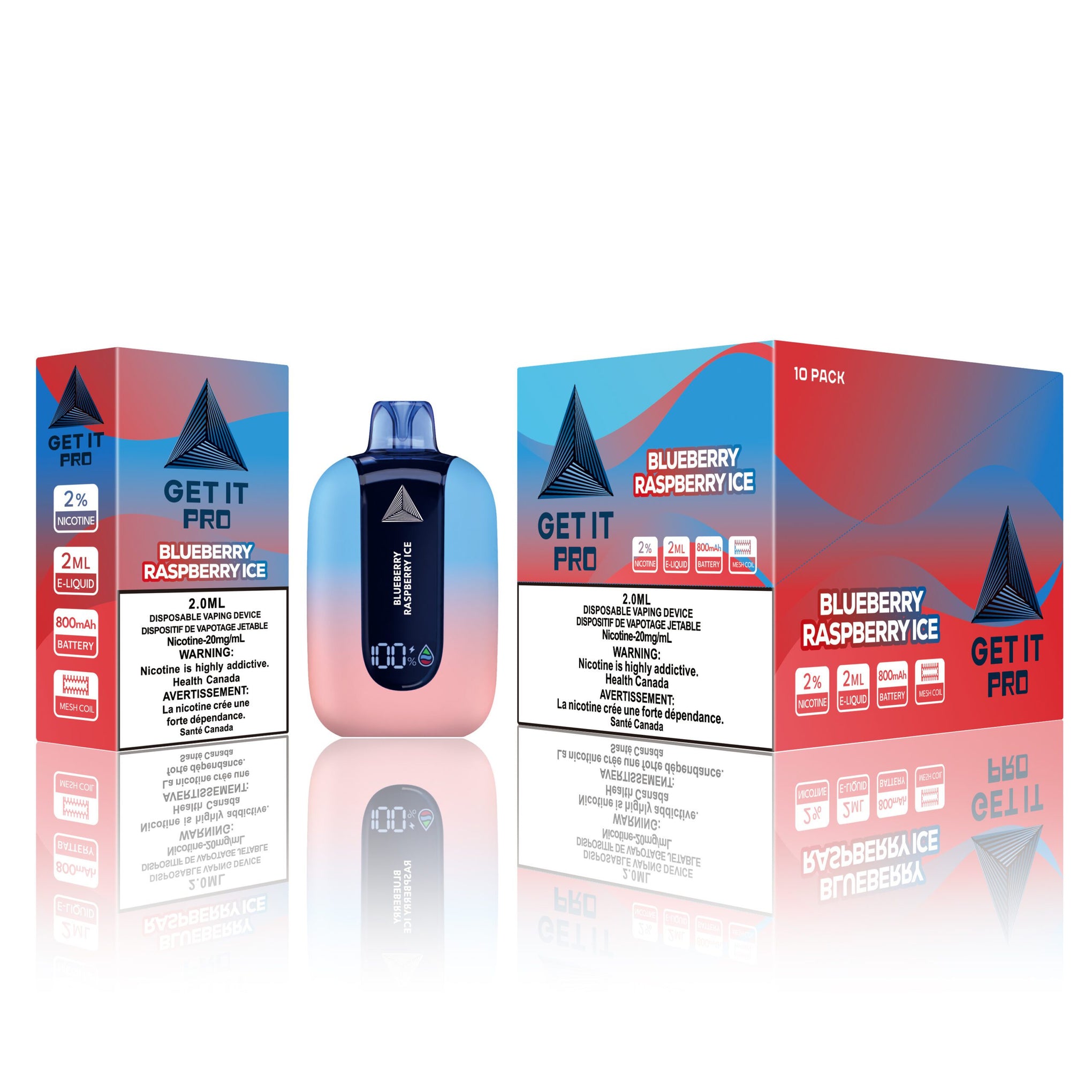 Vfeel Get IT Pro 15K 20mg Intense disposable vape