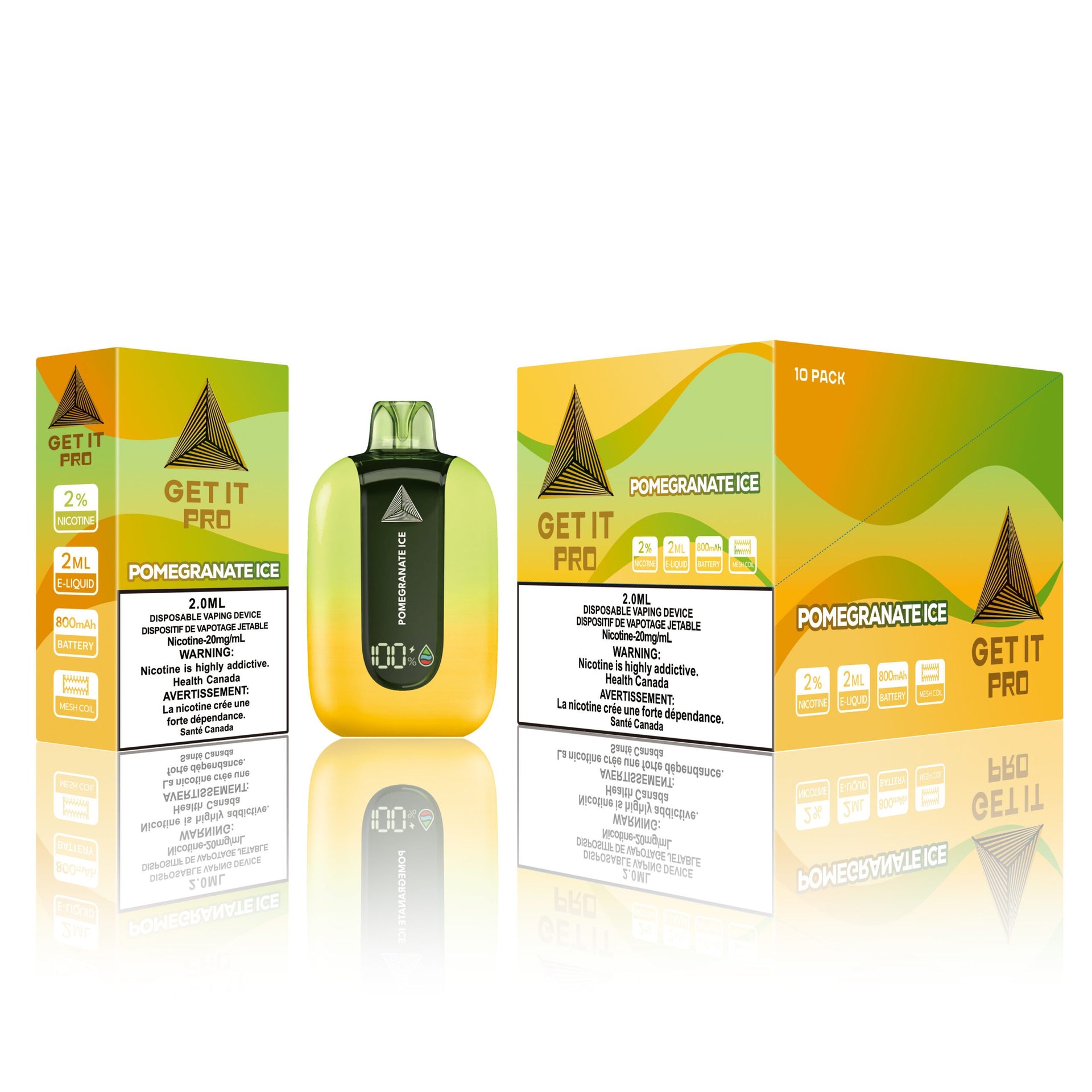 Vfeel Get IT Pro 15K 20mg Intense disposable vape