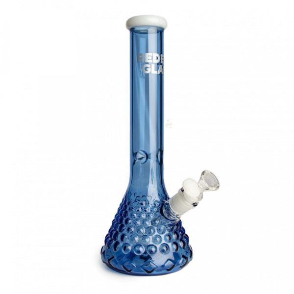 Red Eye Glass 15" Hera Beaker Base Water Pipe